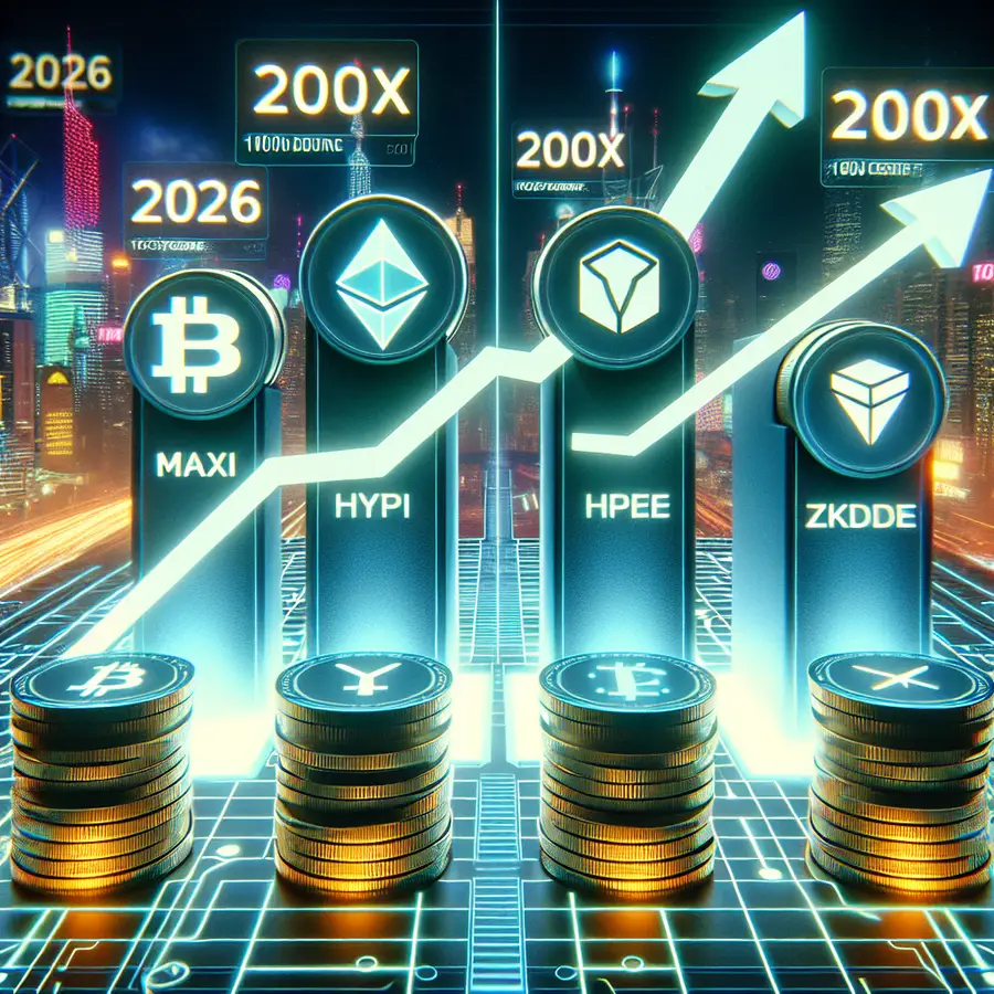"2026 Crypto Boom: MAXI, HYPE, PEPENODE, ZKP Set for 1000x ROI"