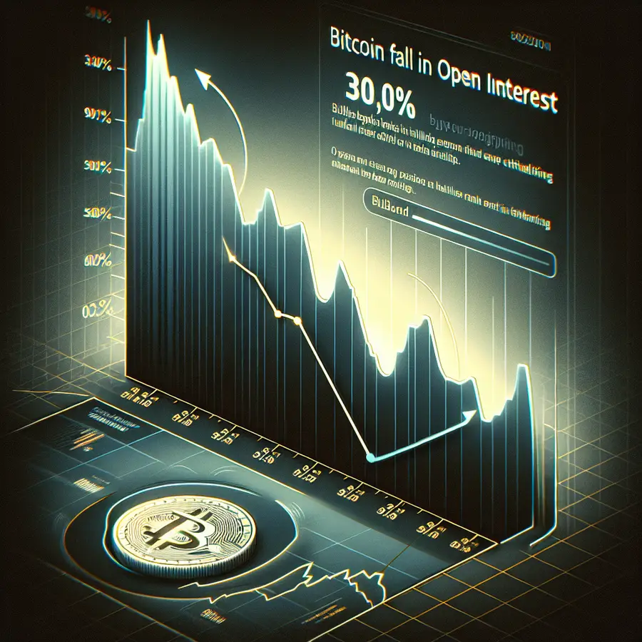 Bitcoin Open Interest Falls 30%, Hinting at Bullish Rebound