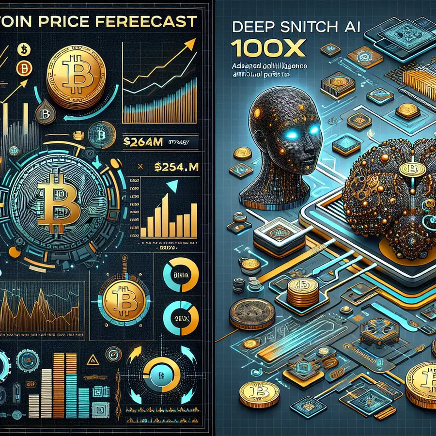 Bitcoin Price Forecast: $264M Strategy vs. DeepSnitch AI's 100x Plan
