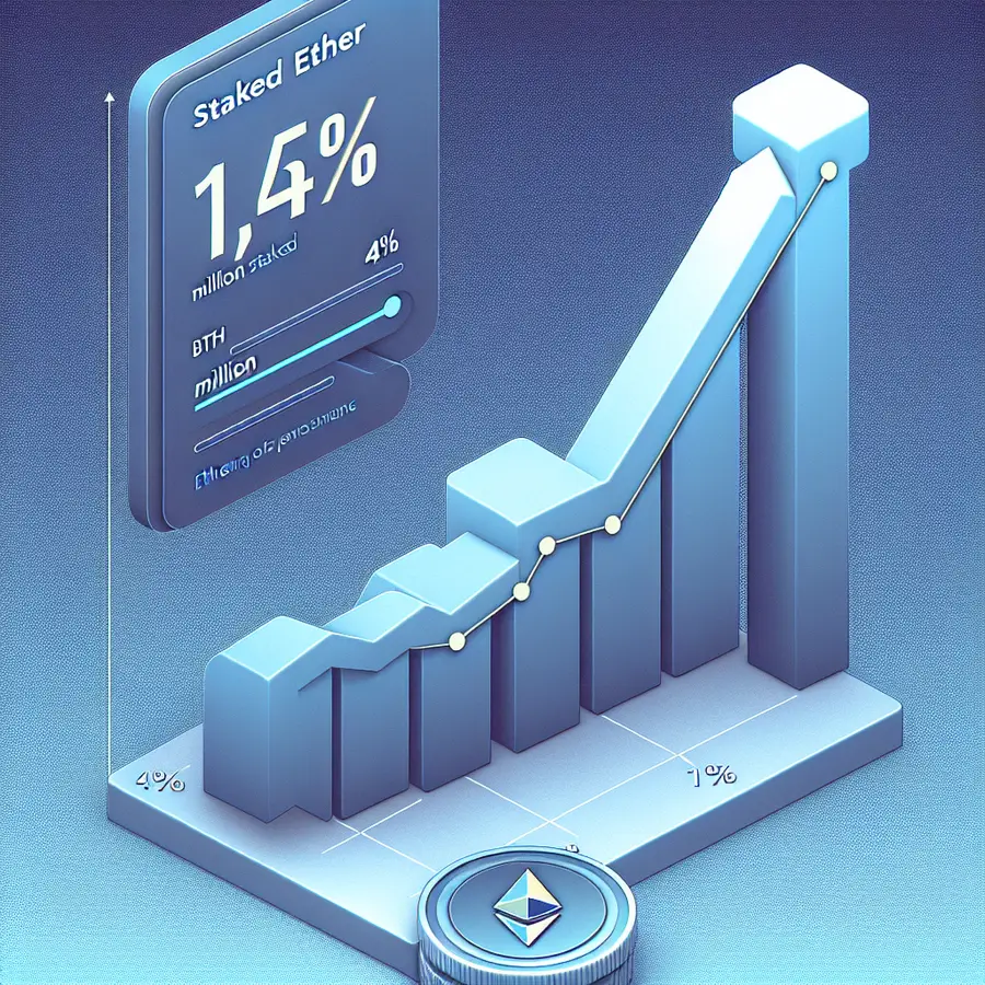 BitMine's Staked Ether Reaches 1.5M, 4% of Total ETH Staked