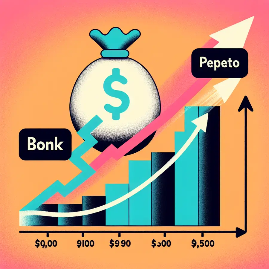BONK vs Pepeto: Which Meme Coin Grows $9,500 Wealth Faster?