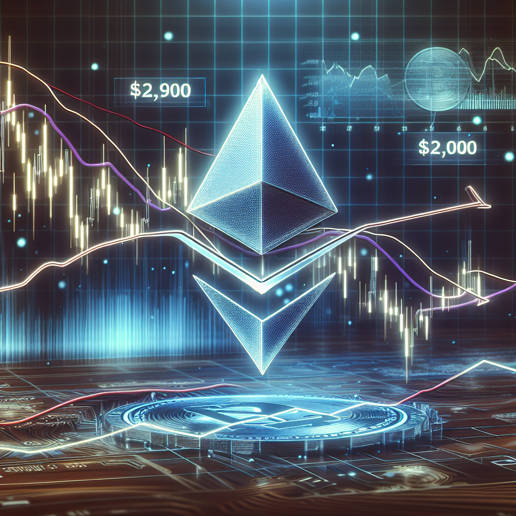 Ether Falls Below Key SMAs, Holds Losses Near $2,900