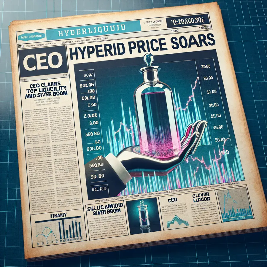 Hyperliquid Price Soars; CEO Claims Top Liquidity Amid Silver Boom