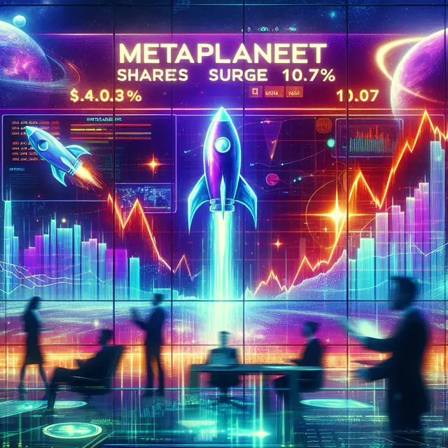 Metaplanet Shares Surge 10.7% Amid Crypto Rally Boost