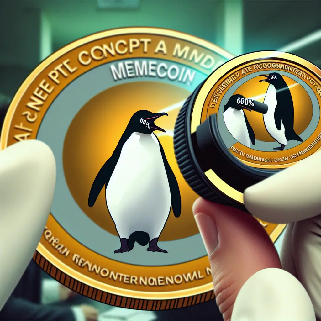 Solana Memecoin PENGUIN Soars 600% After Viral White House Post