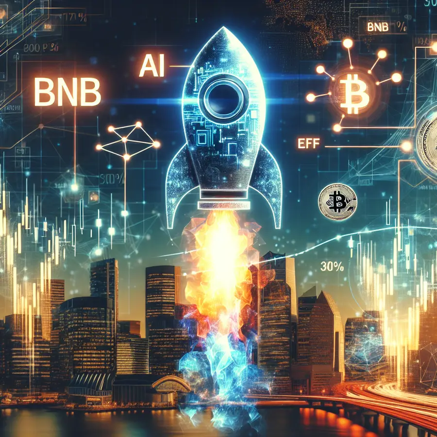 Top Crypto Picks: DeepSnitch AI Soars 300%, BNB & ETF Steady