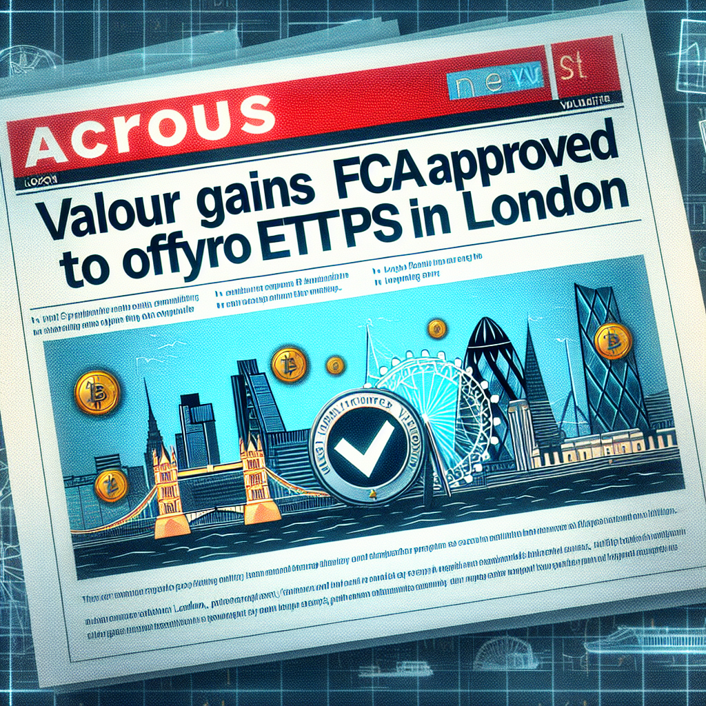 Valour Gains FCA Approval to Offer Crypto ETPs in London