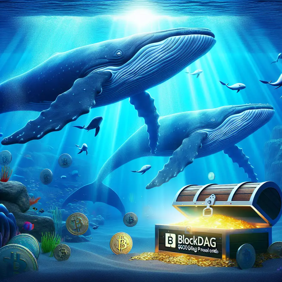 Whales Dump Top 10 Coins for BlockDAG: $450M BDAG Presale Ends