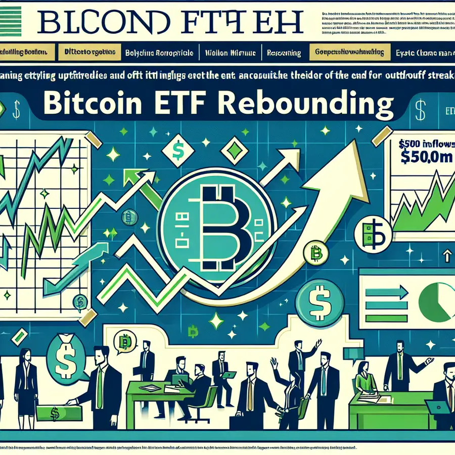 Bitcoin ETFs Rebound with $500M Inflows, Ending Outflow Streak