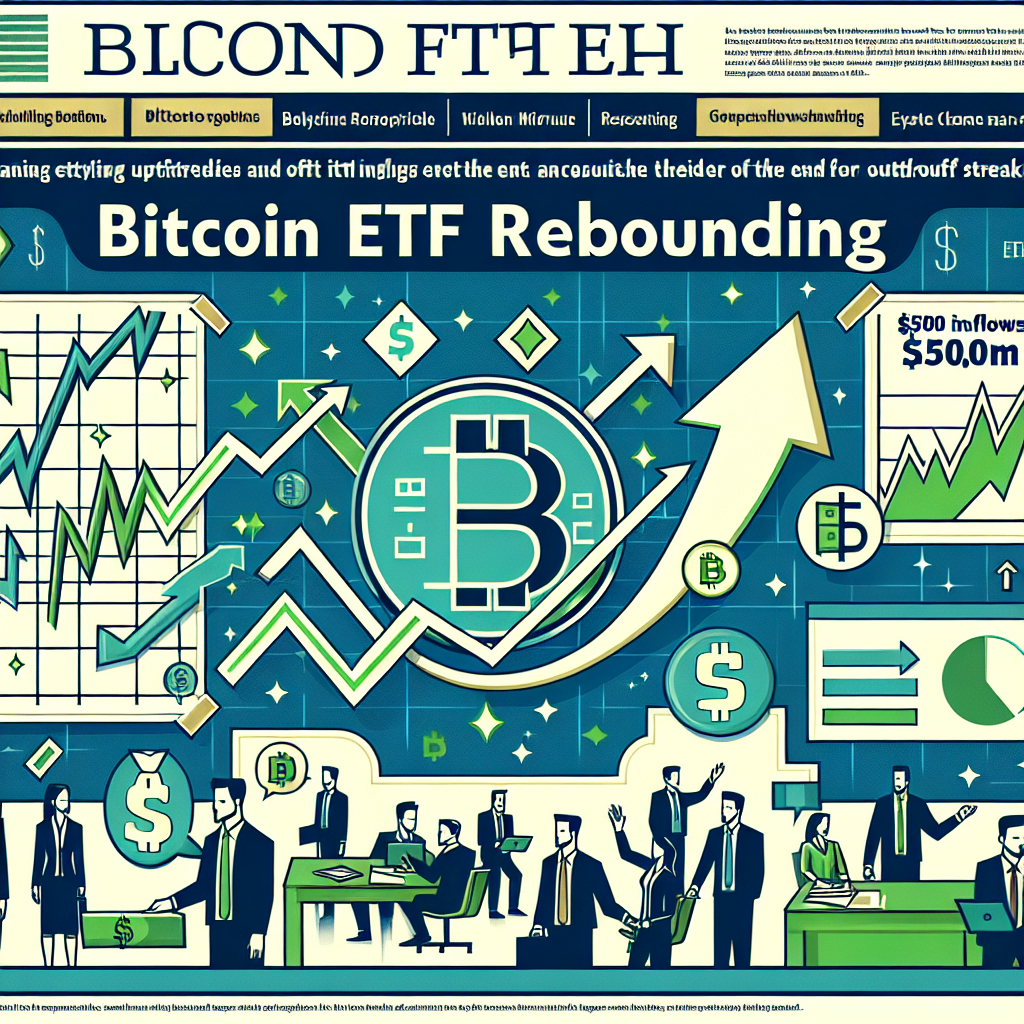 Bitcoin ETFs Rebound with $500M Inflows, Ending Outflow Streak