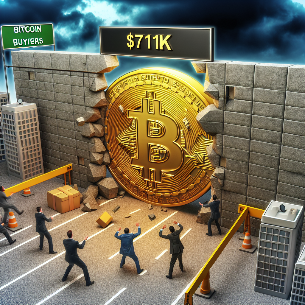 Bitcoin Struggles as Institutional Buys Can't Break $71K Barrier
