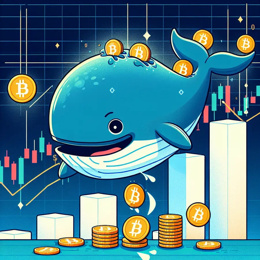 Bitcoin Whales Buy 40K BTC Amid Price Recovery Toward $70K
