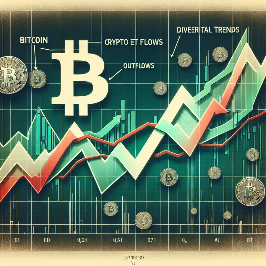 Crypto ETF Flows: Bitcoin Outflows Amid Diverging Capital Trends