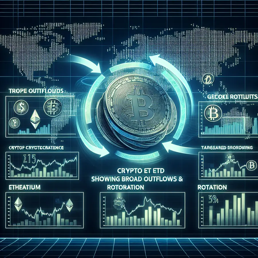 Crypto ETF Trends: Broad Outflows & Targeted Rotation Seen