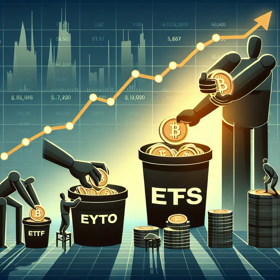 Crypto ETFs See Strong Inflows as Institutional Demand Rises