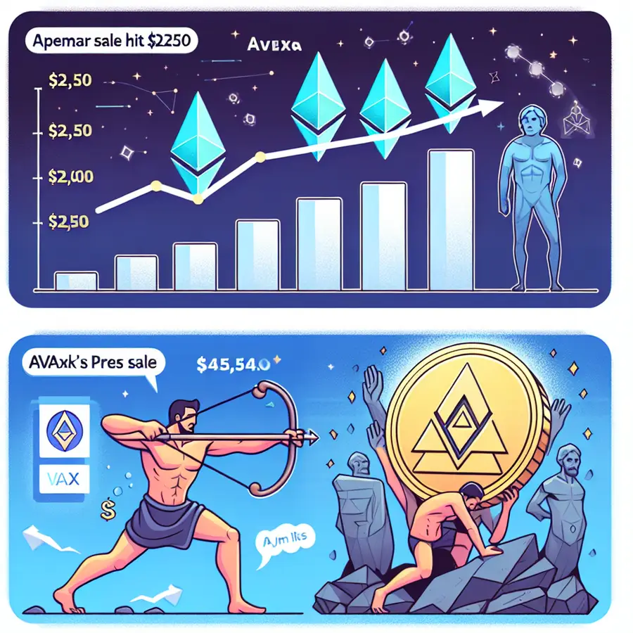 Ethereum Targets $2,250; APEMARS Presale Hits $250k; AVAX Struggles