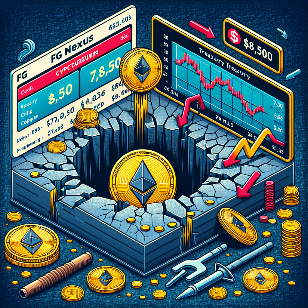 FG Nexus Sells 7,550 Ethereum Amid $80M Treasury Losses
