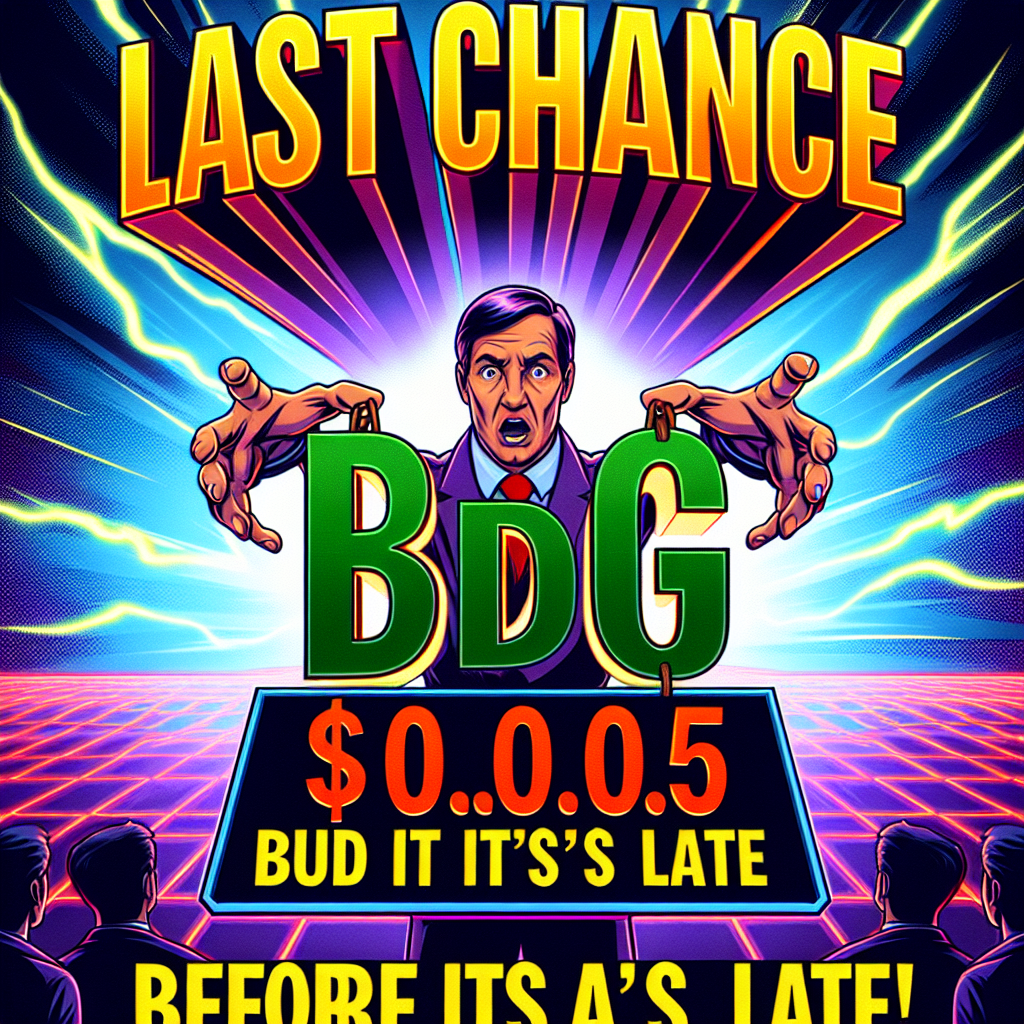 Last Chance: Buy BDAG at $0.0005 Before It's Too Late!