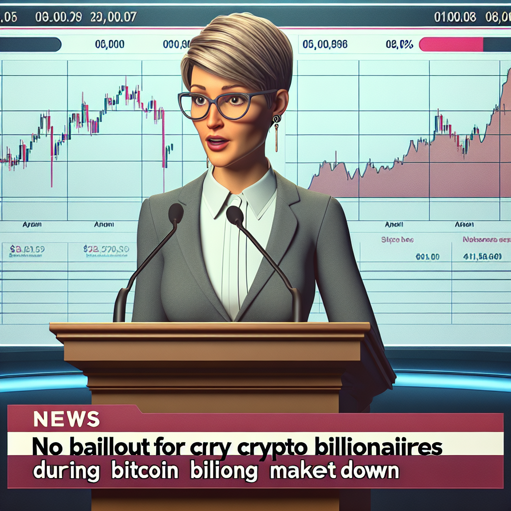 Senator Warren: No Fed Bailout for Crypto Billionaires in Bitcoin Dip