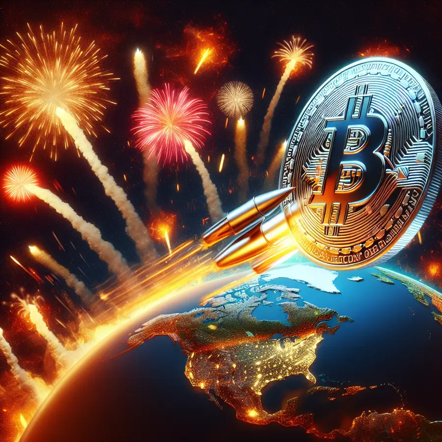 Bitcoin Surges Past $70K Amid Rising Global Tensions