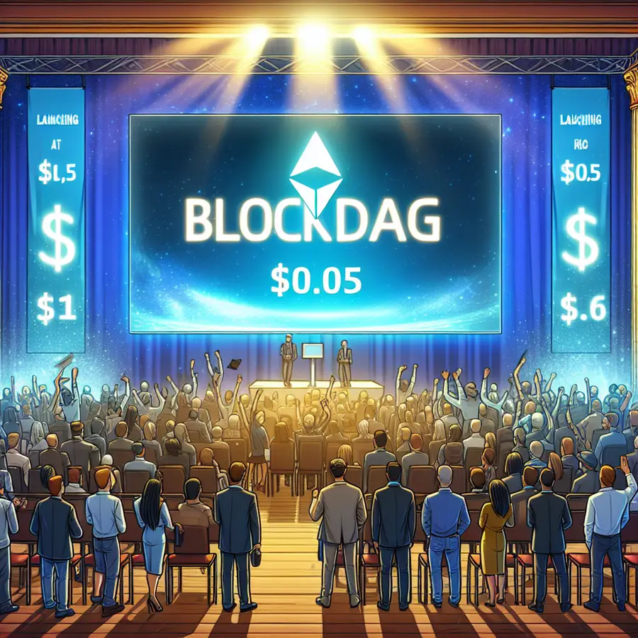 BlockDAG Launches at $0.05: The Biggest Crypto Event Yet
