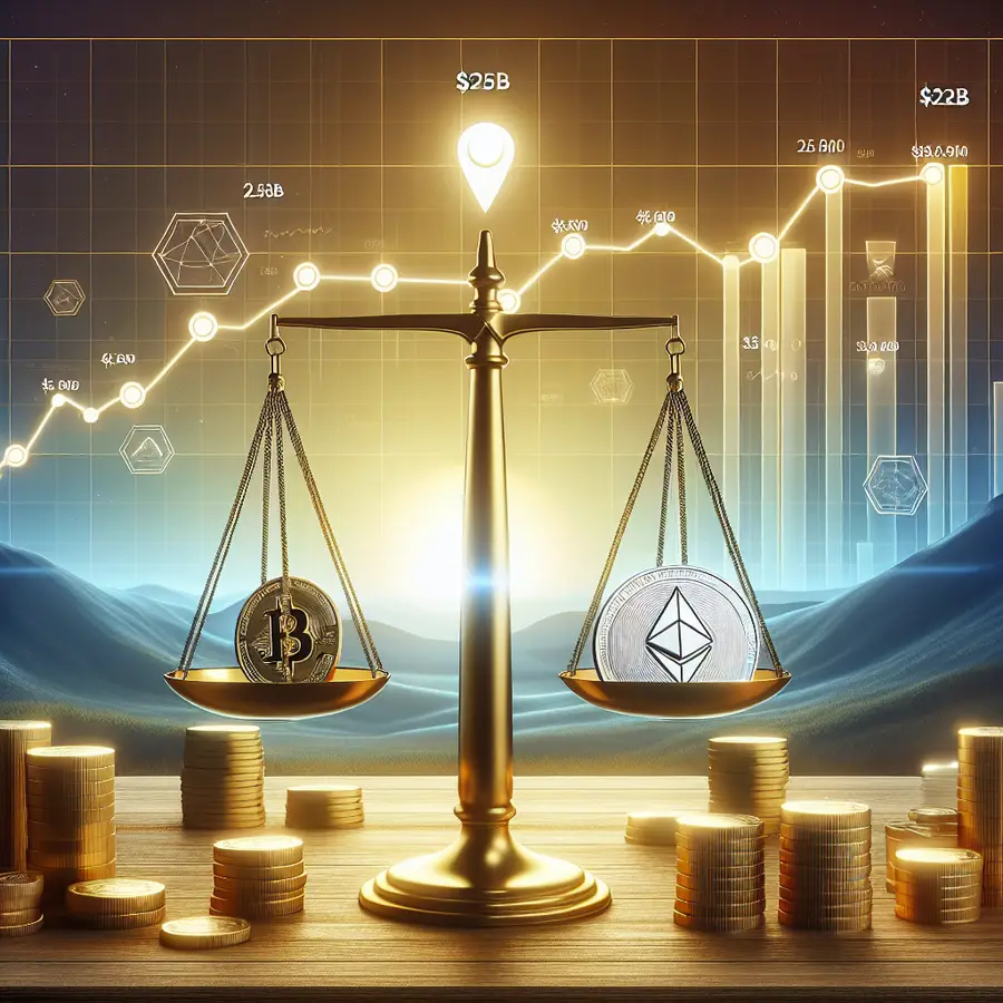 Real-World Asset Tokens Near $25B Milestone in Market Value