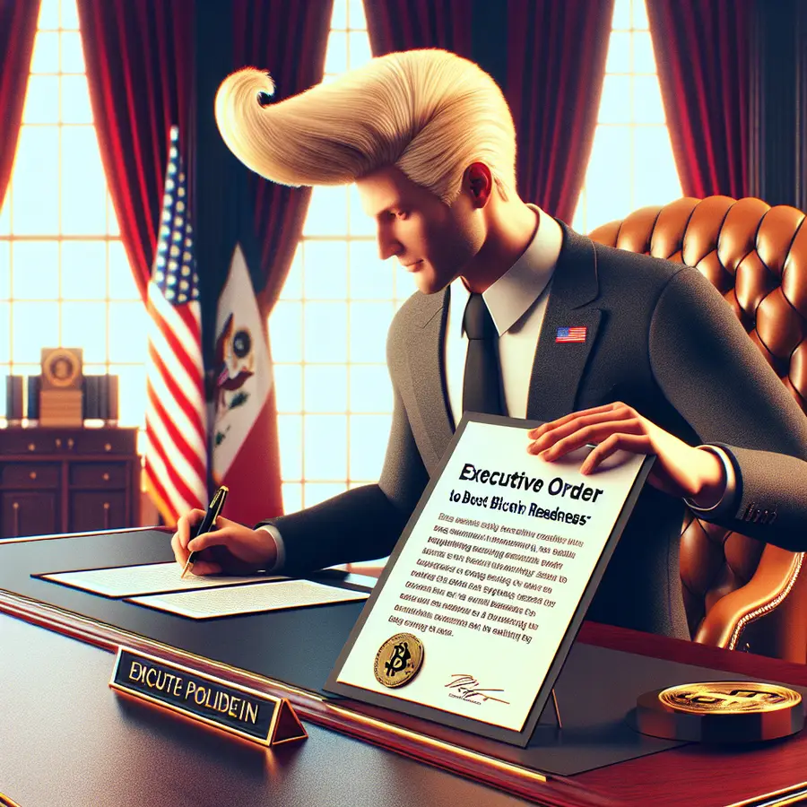 Trump Signs Executive Order to Boost Bitcoin Readiness