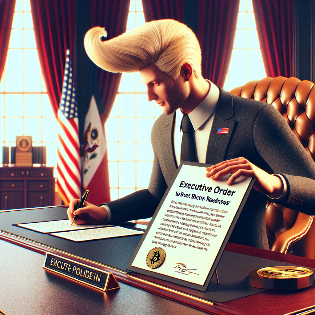 Trump Signs Executive Order to Boost Bitcoin Readiness