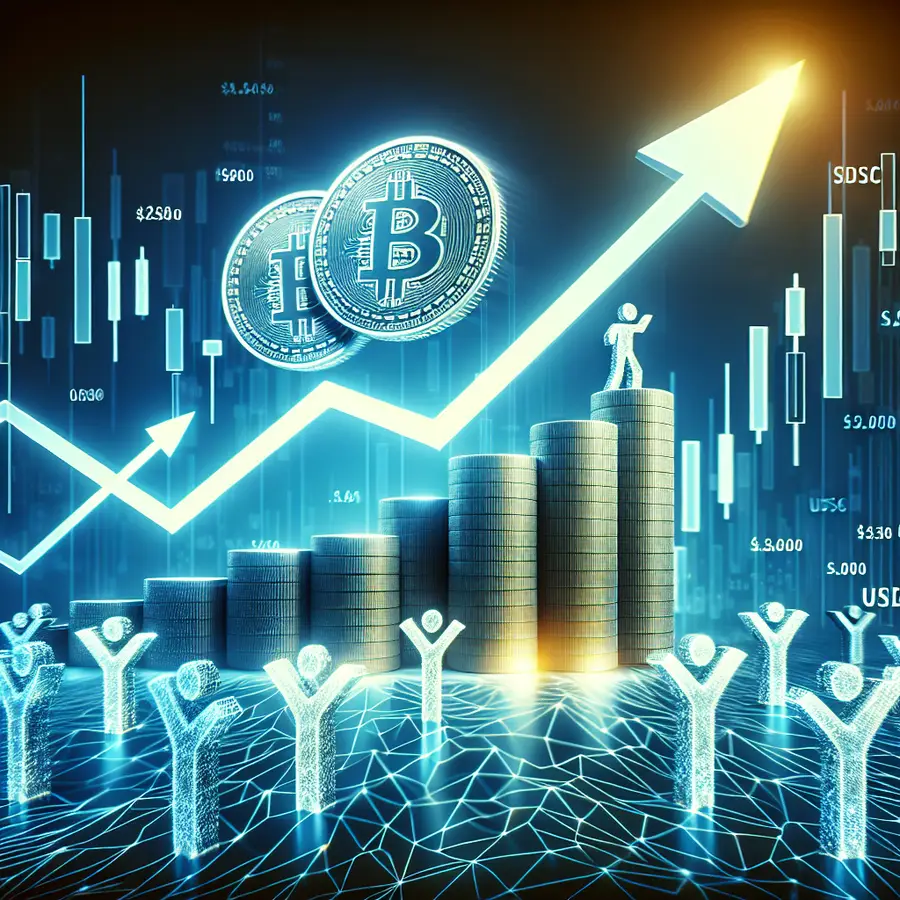 "USDC Surpasses USDT in Transfer Volume Amid Stablecoin Rise"