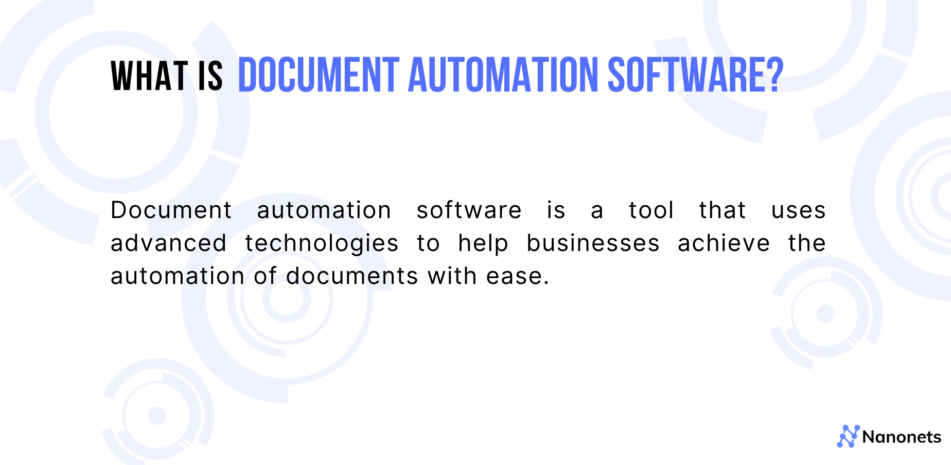 Document automation definition 