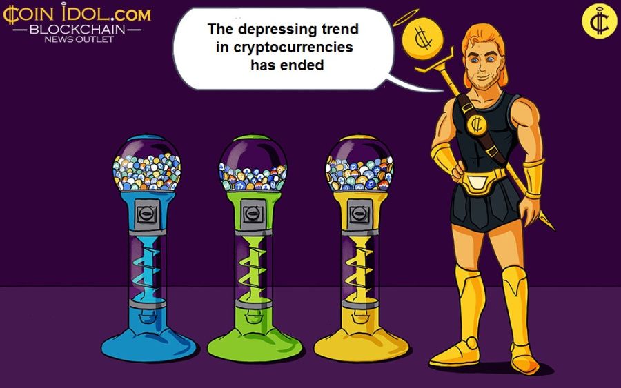 The depressing trend in cryptocurrencies has ended