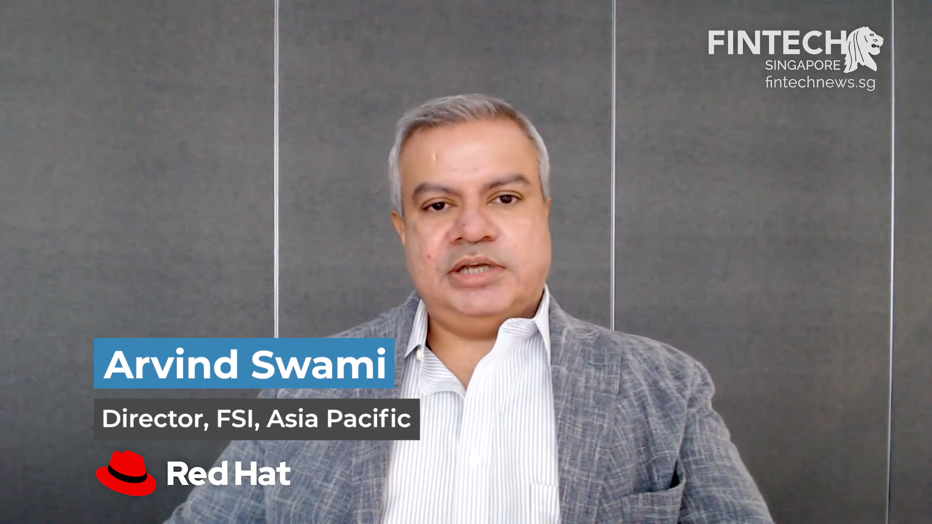 Arvind Swami, Director FSI, Asia Pacific, Red Hat