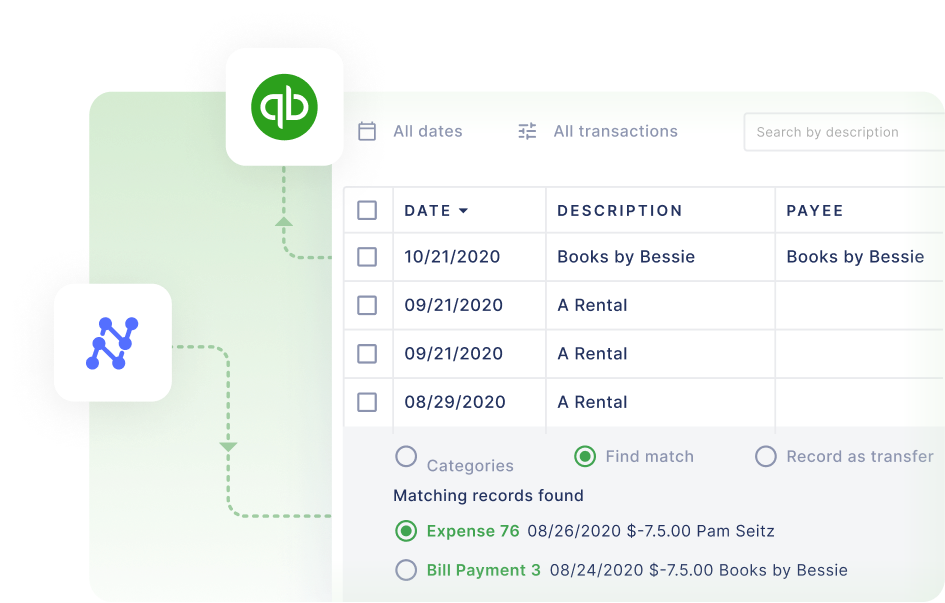 Nanonets automating data entry into Quickbooks
