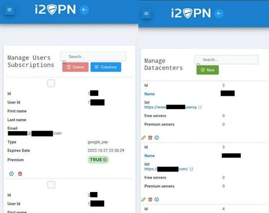 Telegram 그룹의 해커가 노출한 VPN 서비스 공급자의 관리자 자격 증명