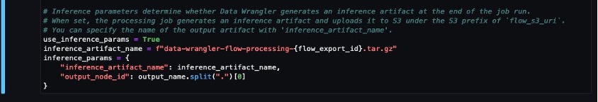 Inference Config