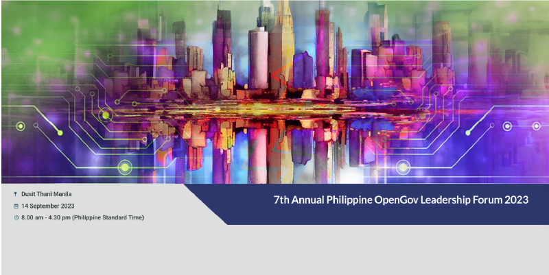 7वां वार्षिक फिलीपीन ओपनगॉव लीडरशिप फोरम 2023