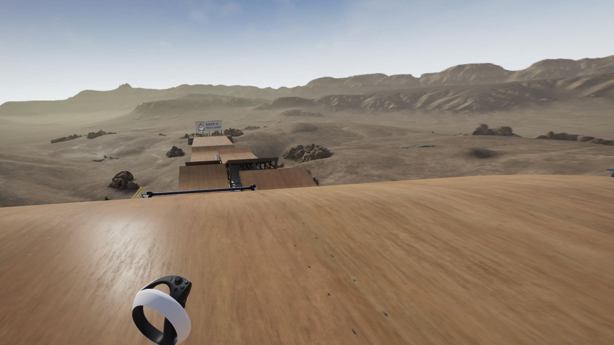 VR Skater Review Screenshot on PSVR 2 - Mega Ramp