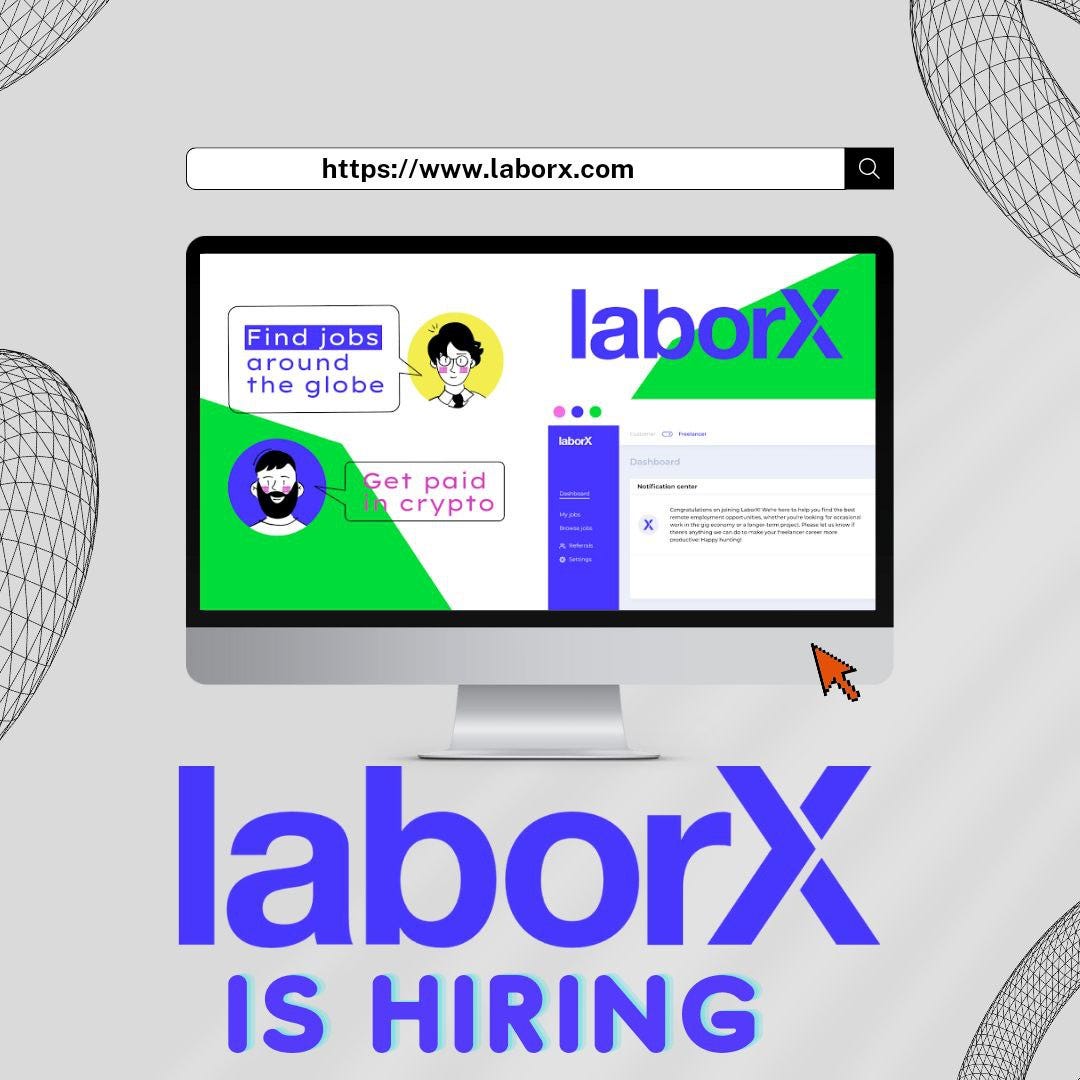 Crypto Gig Economy: LaborX roll i att omdefiniera traditionella jobb