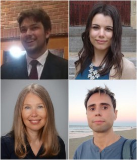 Photos of the four research team members