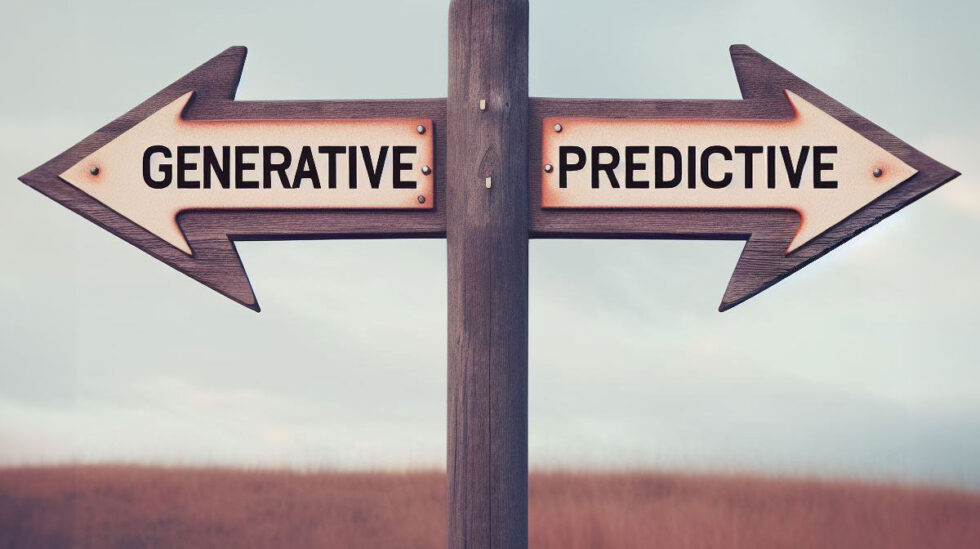 predictive AI vs generative AI