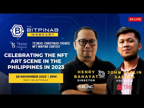 NFT Art Scenen juhliminen Filippiineillä vuonna 2023 | BitPinas Webcast 31