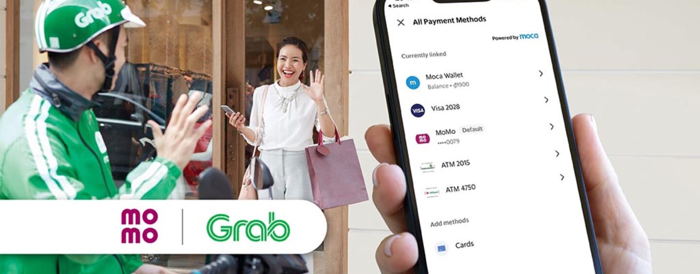 Grab Vietnam Users Can Now Pay with MoMo