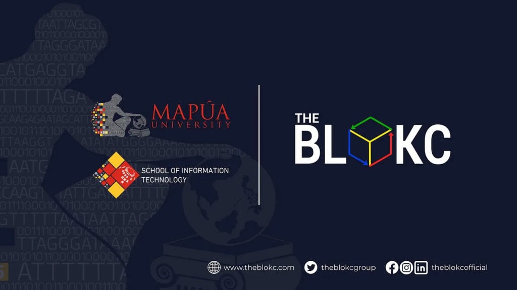 شركاء BLOKC مع مدرسة Mapua لتكنولوجيا المعلومات لتعليم Blockchain
