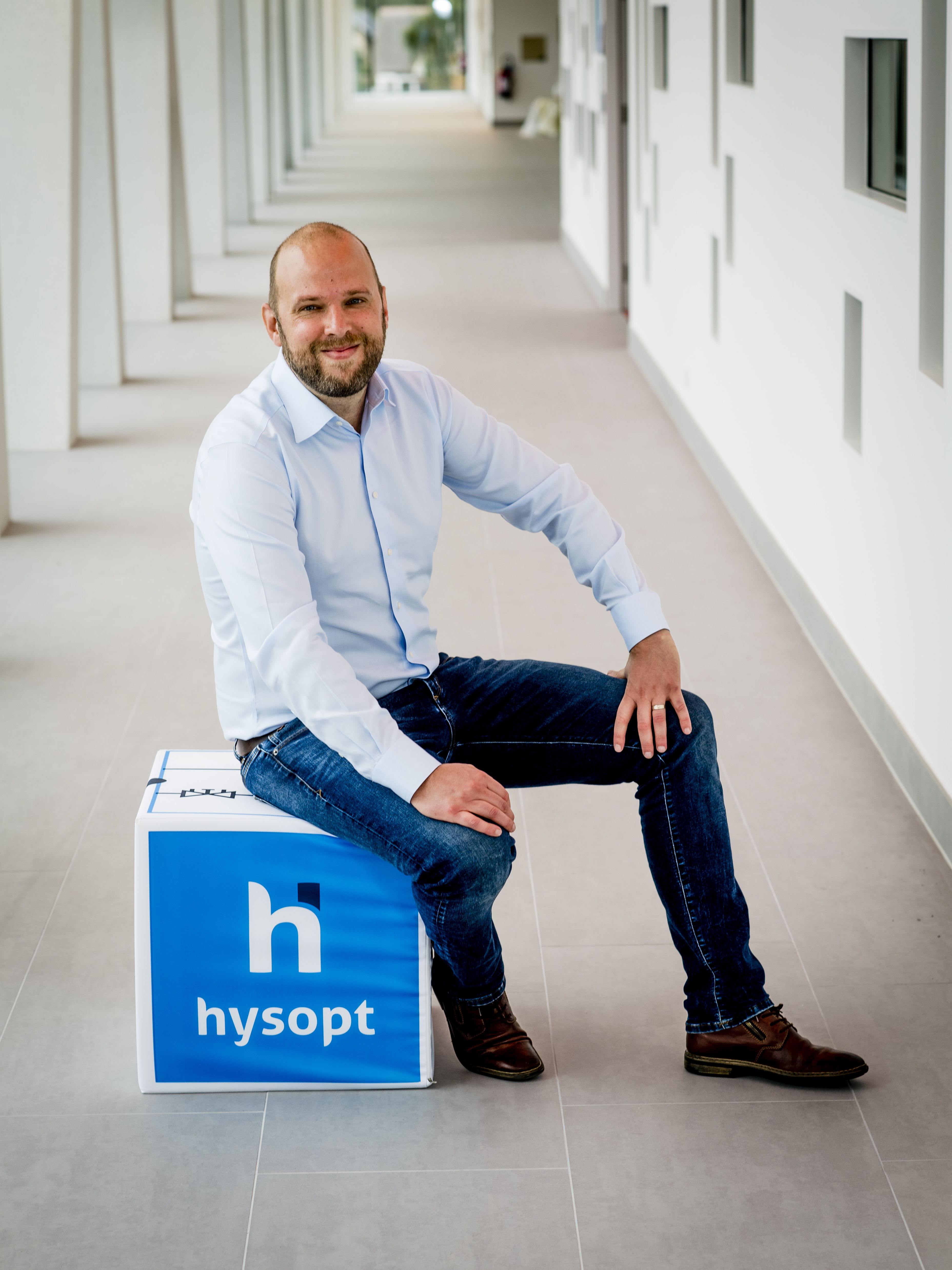 Roel Vandenbulcke, CEO and founder of Hysopt