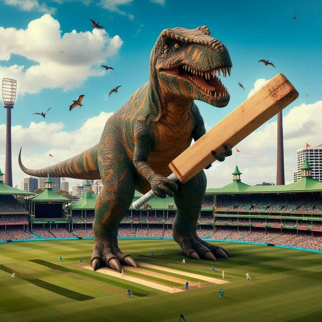Dinosaurus kriket SCG