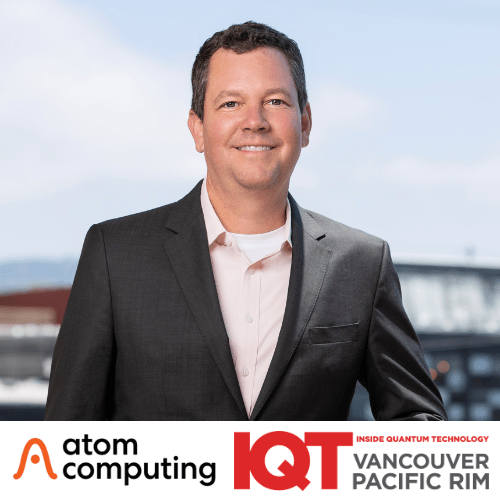 Rob Hays, VD och VD för Atom Computing, kommer att tala på IQT Vancouver i juni 2024.