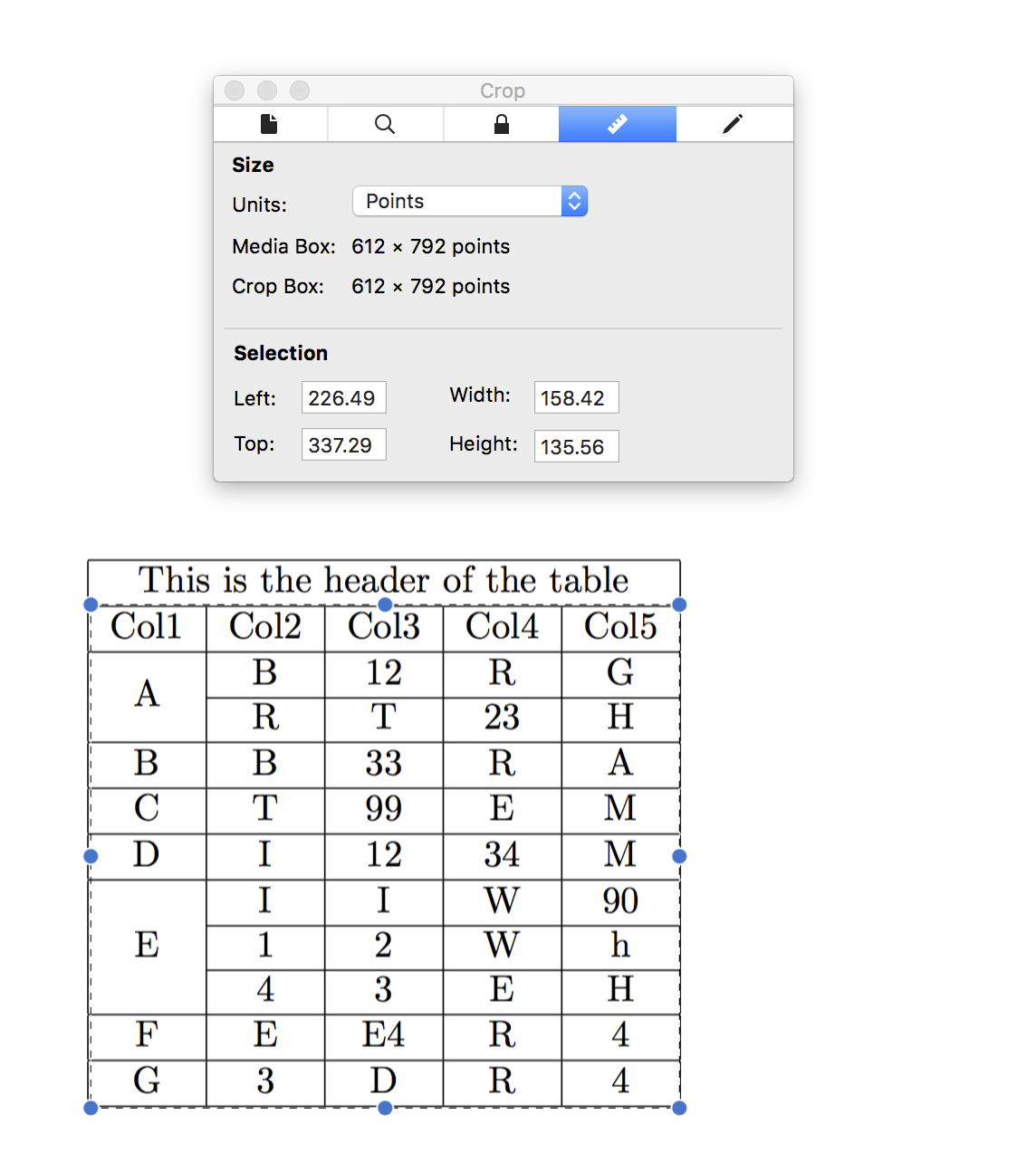 قص الجداول في ملفات PDF واستخرجها باستخدام Tabula