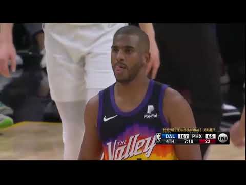 Chris Paul hits a huge three to cut the lead down to 42