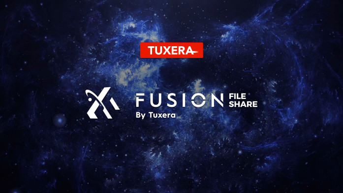 Tuxera SMB 구현 제품 로고의 Fusion File Share