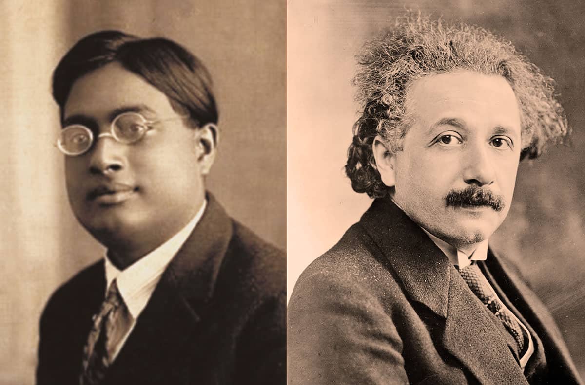 สัตเยนดรา แนธ โบส และอัลเบิร์ต ไอน์สไตน์